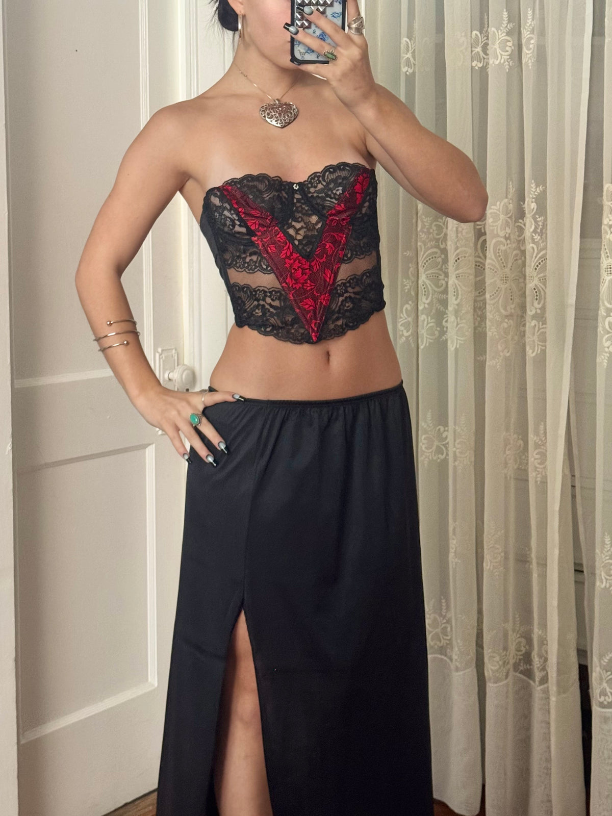 90's Slip Skirt | Size 25" Waist
