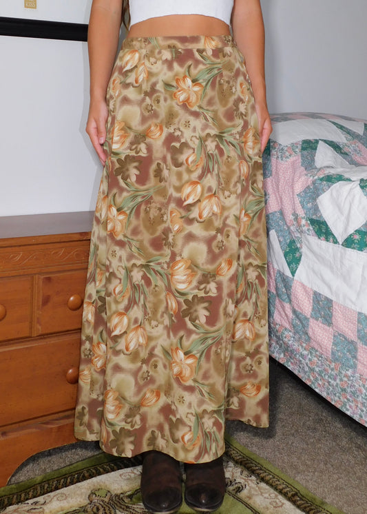 Emmie Floral Maxi | Size 26” waist