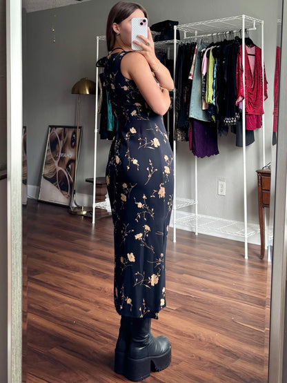 Petite Sophisticate 90's Printed Dress | Size 2