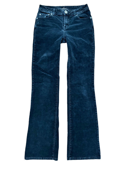 Embroidered 00’s Corduroy Flares | Size 6