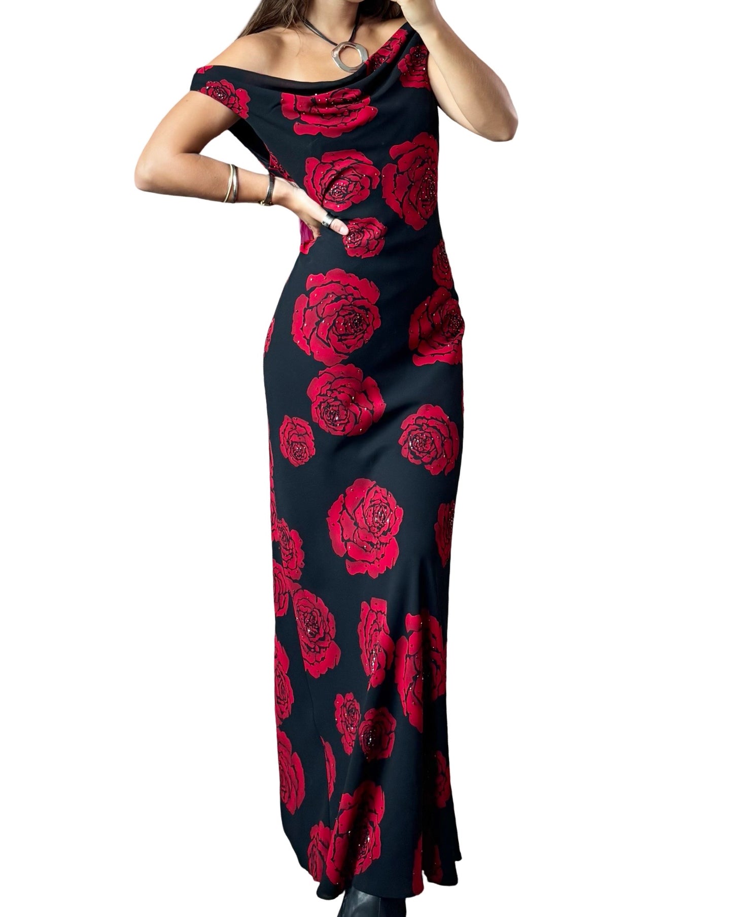 Betsy & Adam Rose Gown | Size M