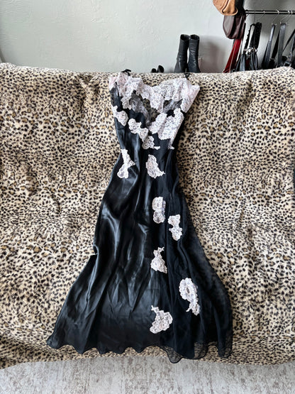 Fredrick's 90's 100% Silk Slip Dress | Size S