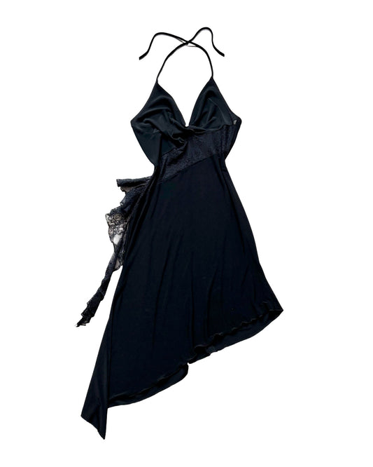 Asymmetric Y2K Midi Dress | Size S