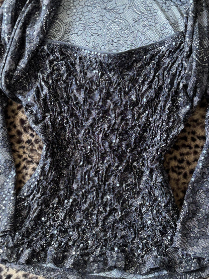 Fitted 90's Bolero Top | Size S