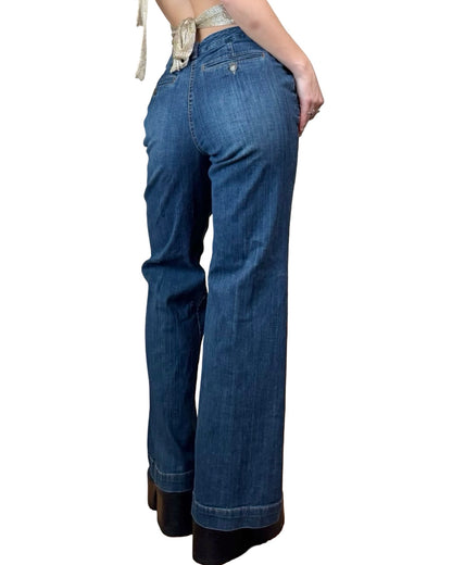 Bandolino 00's Wide Leg Denim | Size 30” Waist