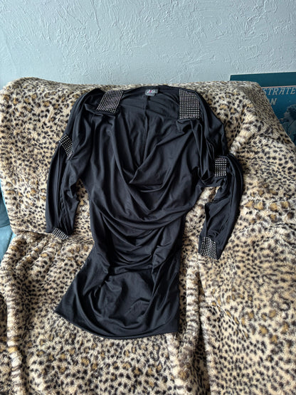 Dots 00's Slouch Party Dress | Size M