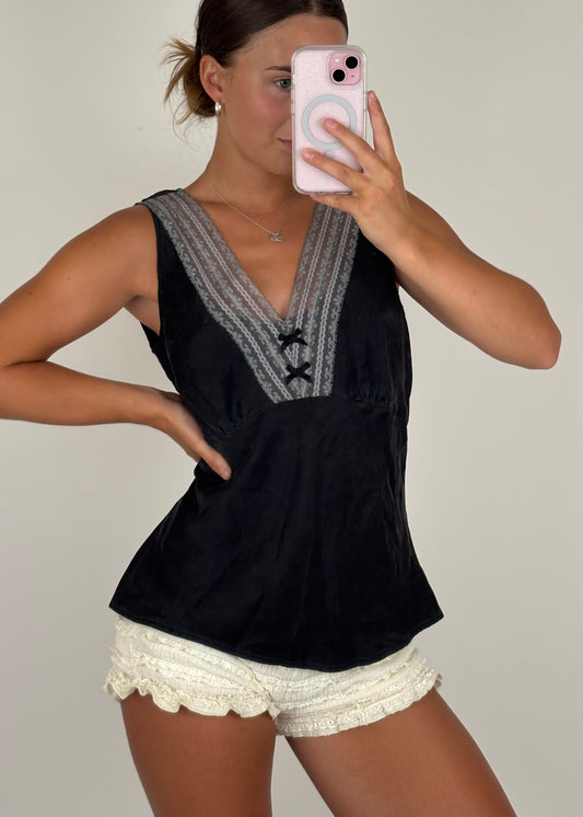 Maria Silk Tank | Size L