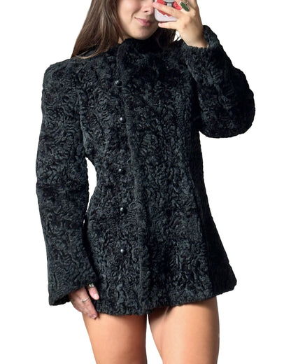 Portrait 80’s Fur Coat | Size M