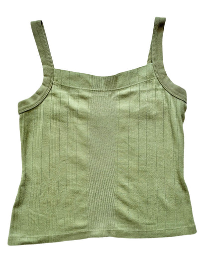 Green 90’s Knit Tank | Size S