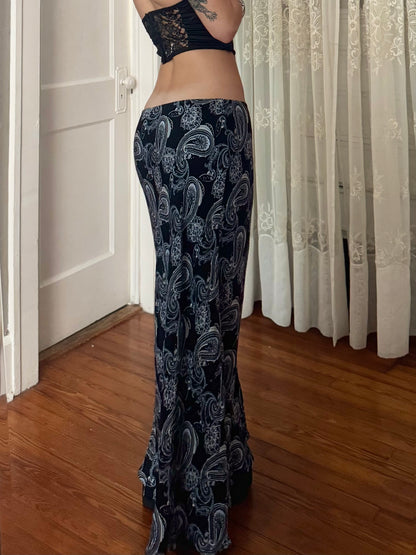 90's Silk Skirt | Size 32" Waist