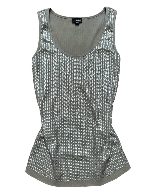 Ana 00's Shimmer Tank | Size M