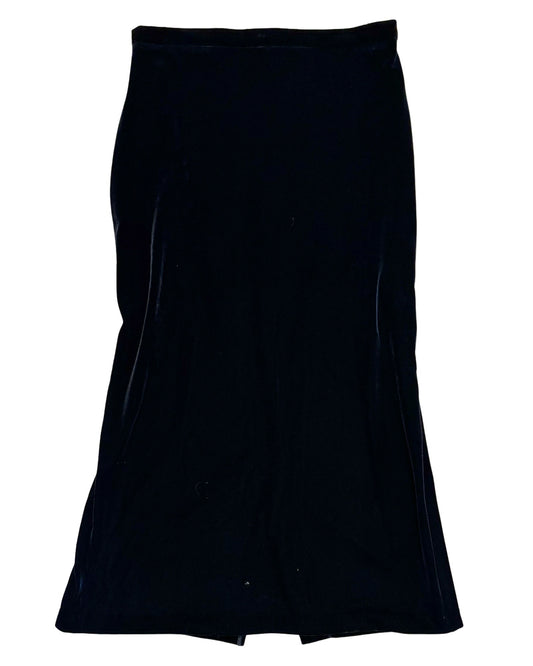 Velvet 90’s Maxi Skirt | Size 30” waist
