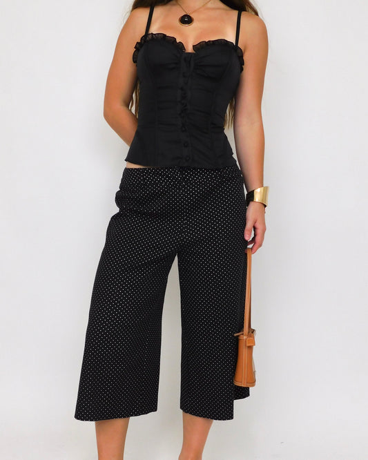 Polka Dot Capris | Size 8