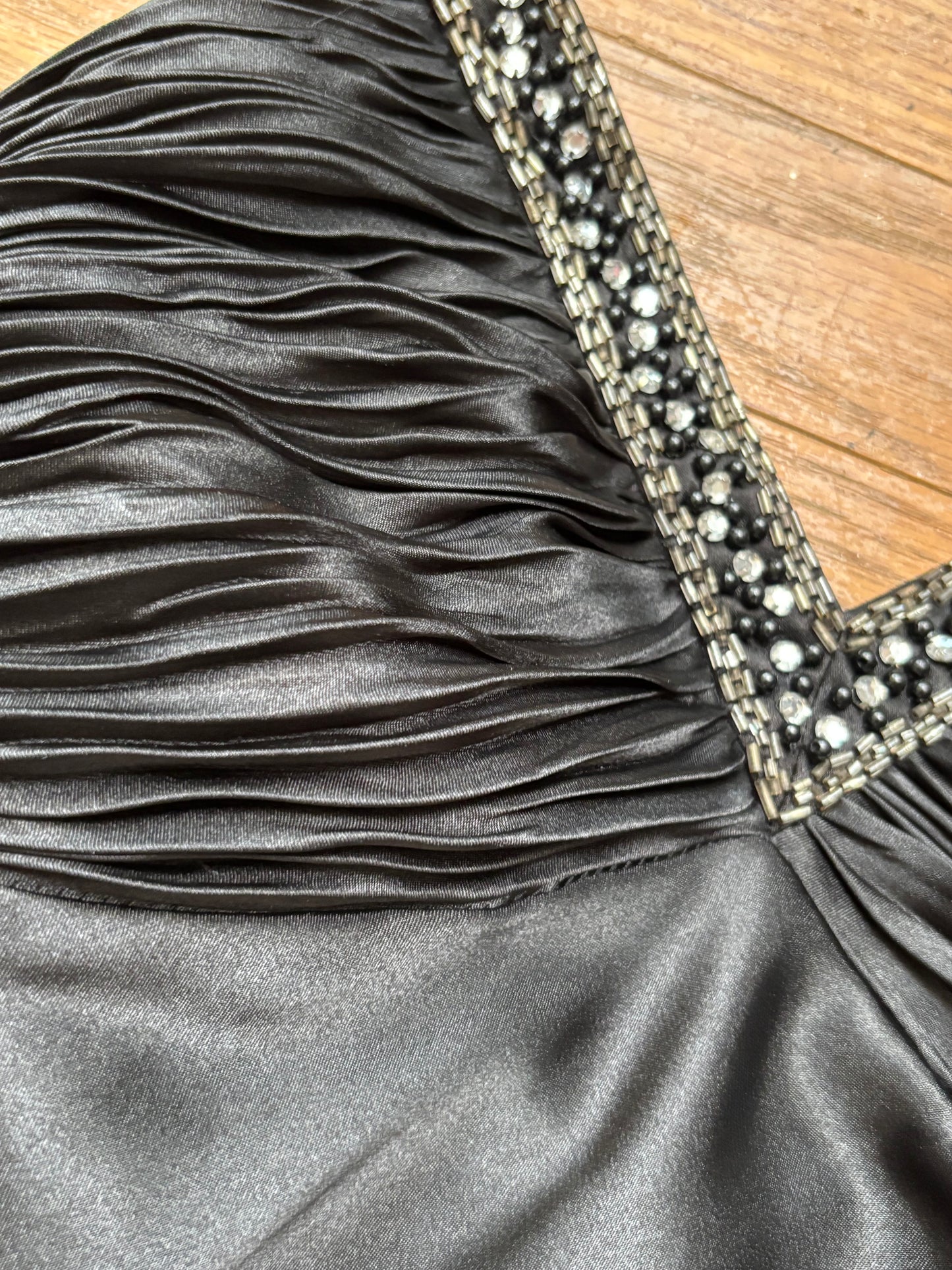Morgan & Co 00's Beaded Gown | Size 5/6