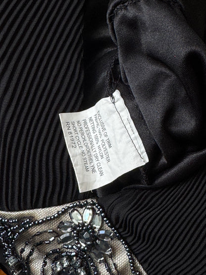 Y2K Beaded Halter Dress | Size M