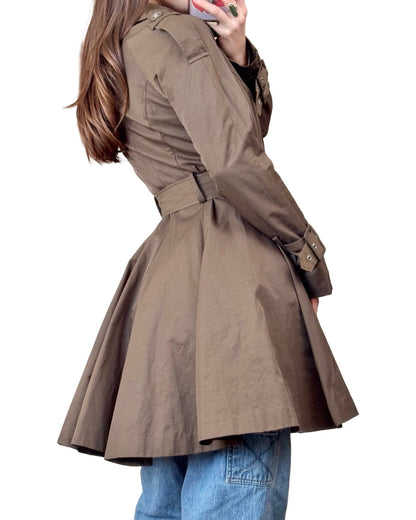 Bebe 00's Trench | Size XS