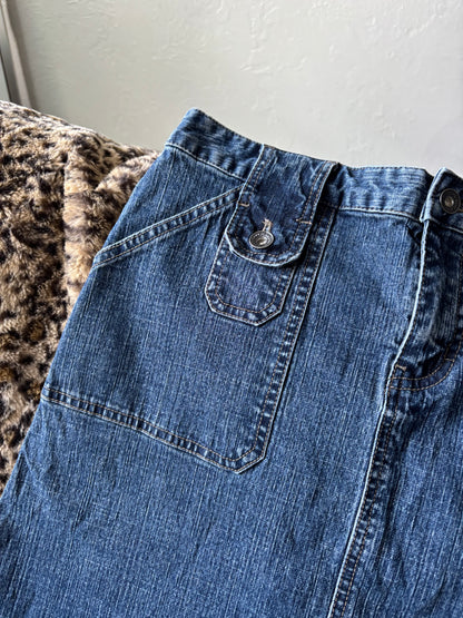 DKNY 00's Jean Skirt | Size 30" Waist
