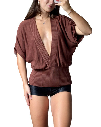 Charlotte Russe 00’s Slouch Top | Size S