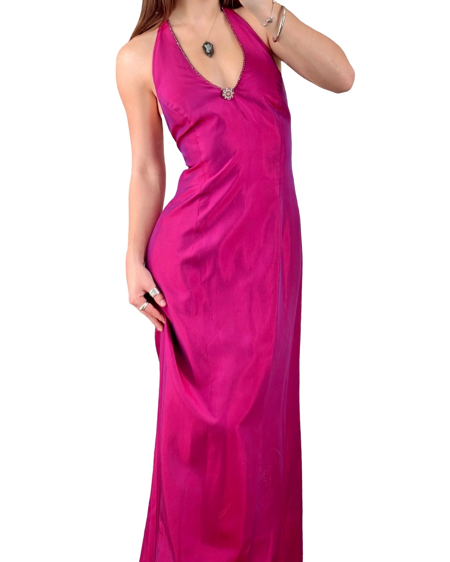 JM for Gunne Sax 90's Iridescent Gown | Size 7