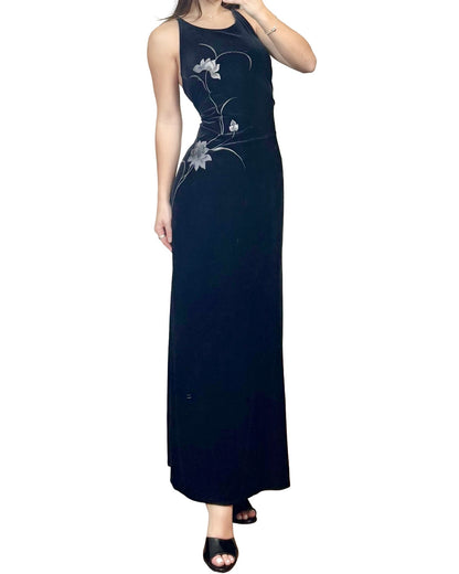 Molly 90's Embroidered Dress | Size L/XL