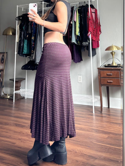Delia's 00's Stripe Skirt/Dress | Size 33" Waist