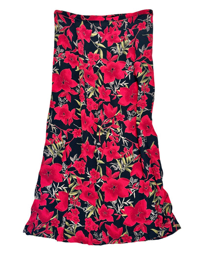 Floral 90’s Maxi Skirt | Size 30” waist