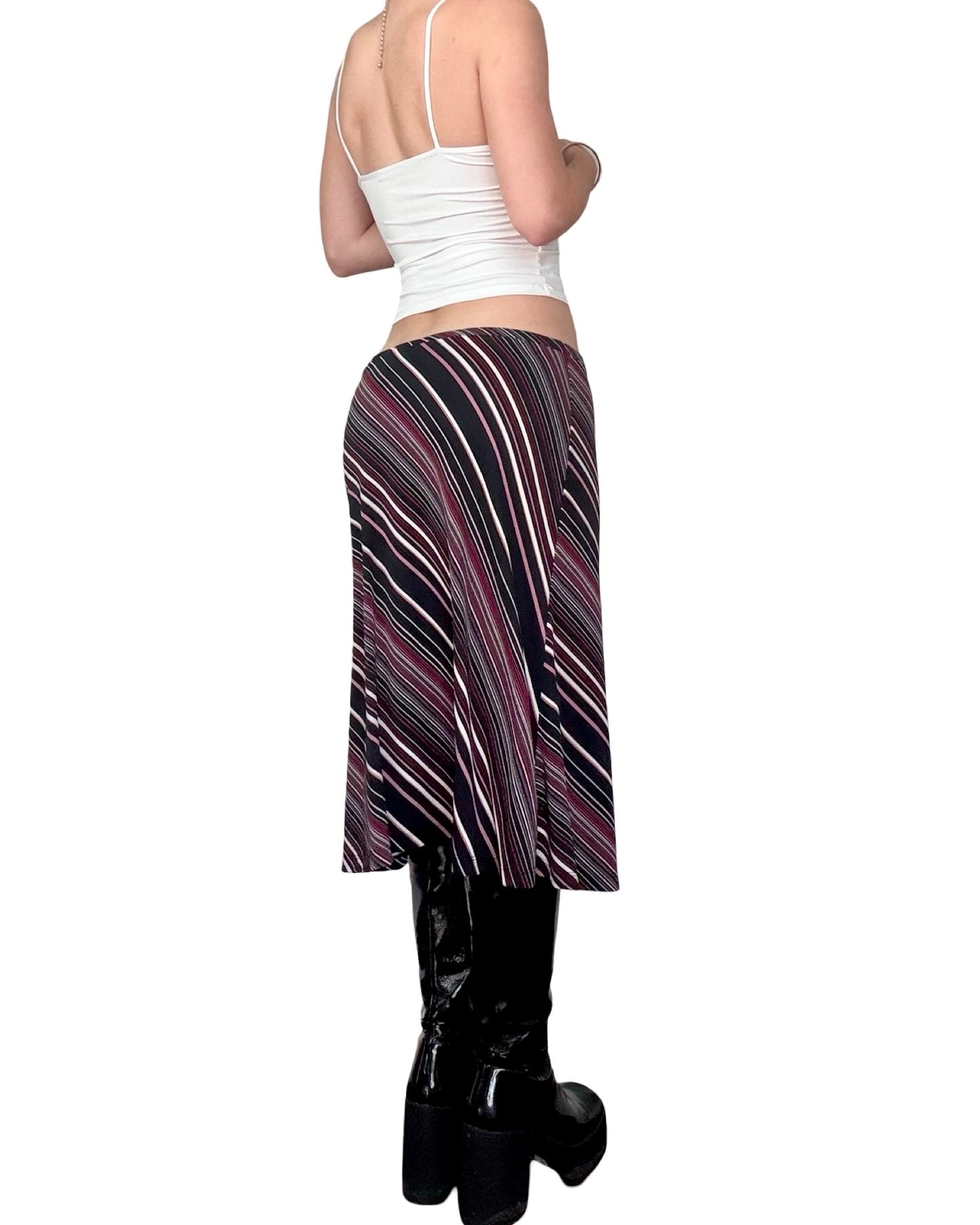 The Limited 90's Stripe Skirt | 29" Waist