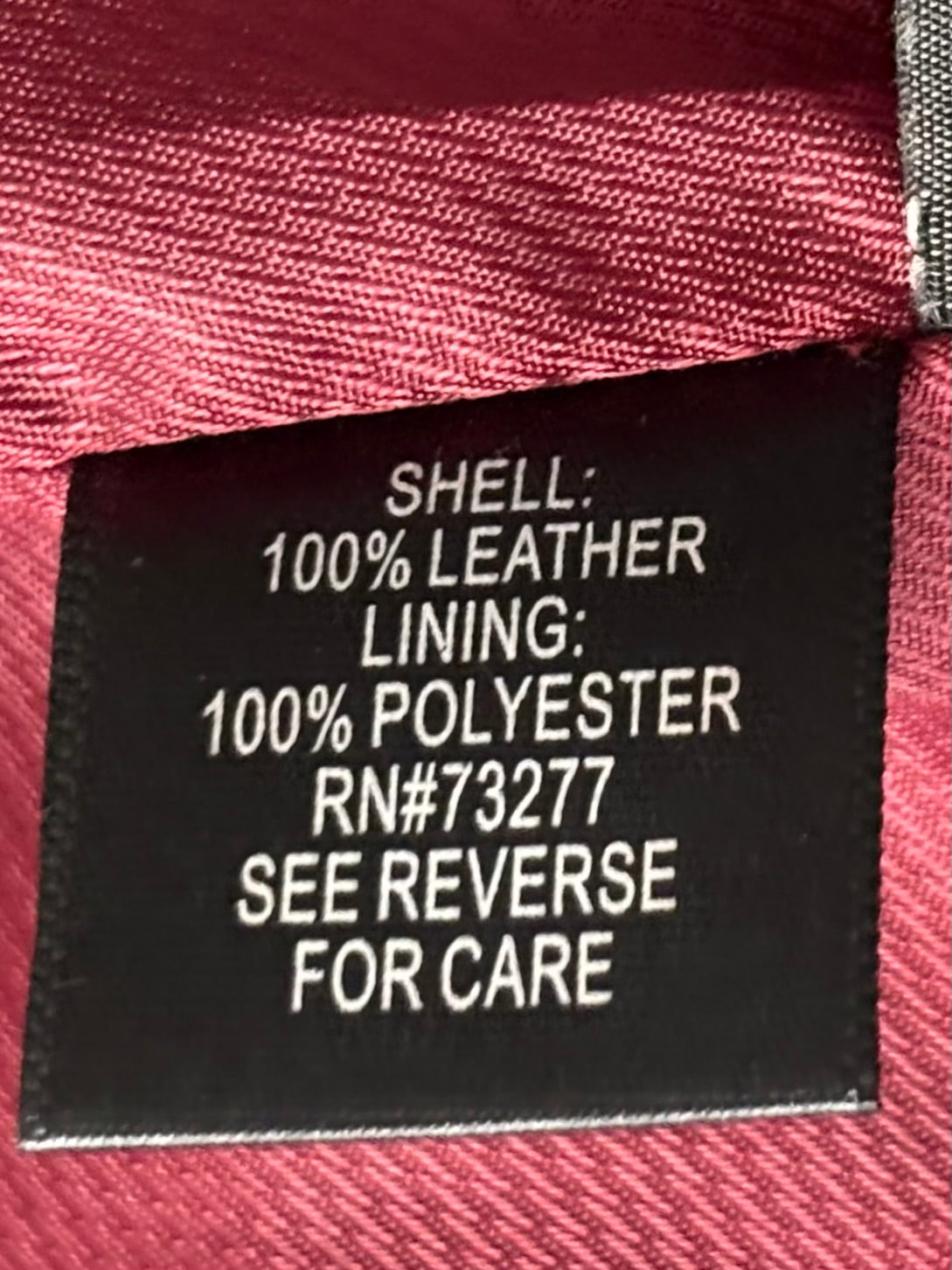 Croft & Barrow 90's Leather Jacket | Size L