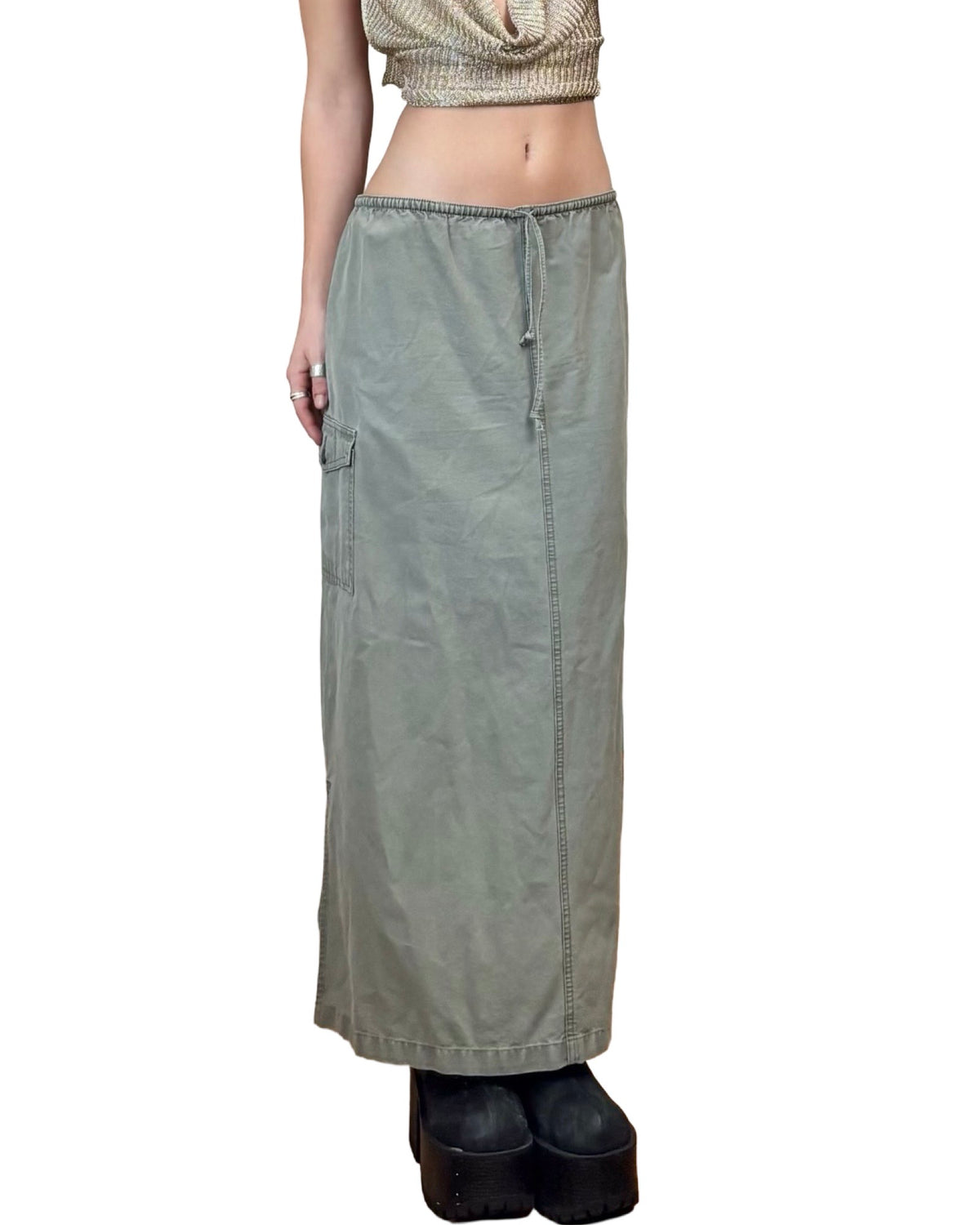 L.L.Bean 90's Cargo Skirt | Size 34” Waist