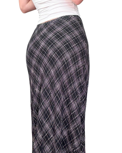 Ellen Tracy 90's Plaid Skirt | 26" Waist