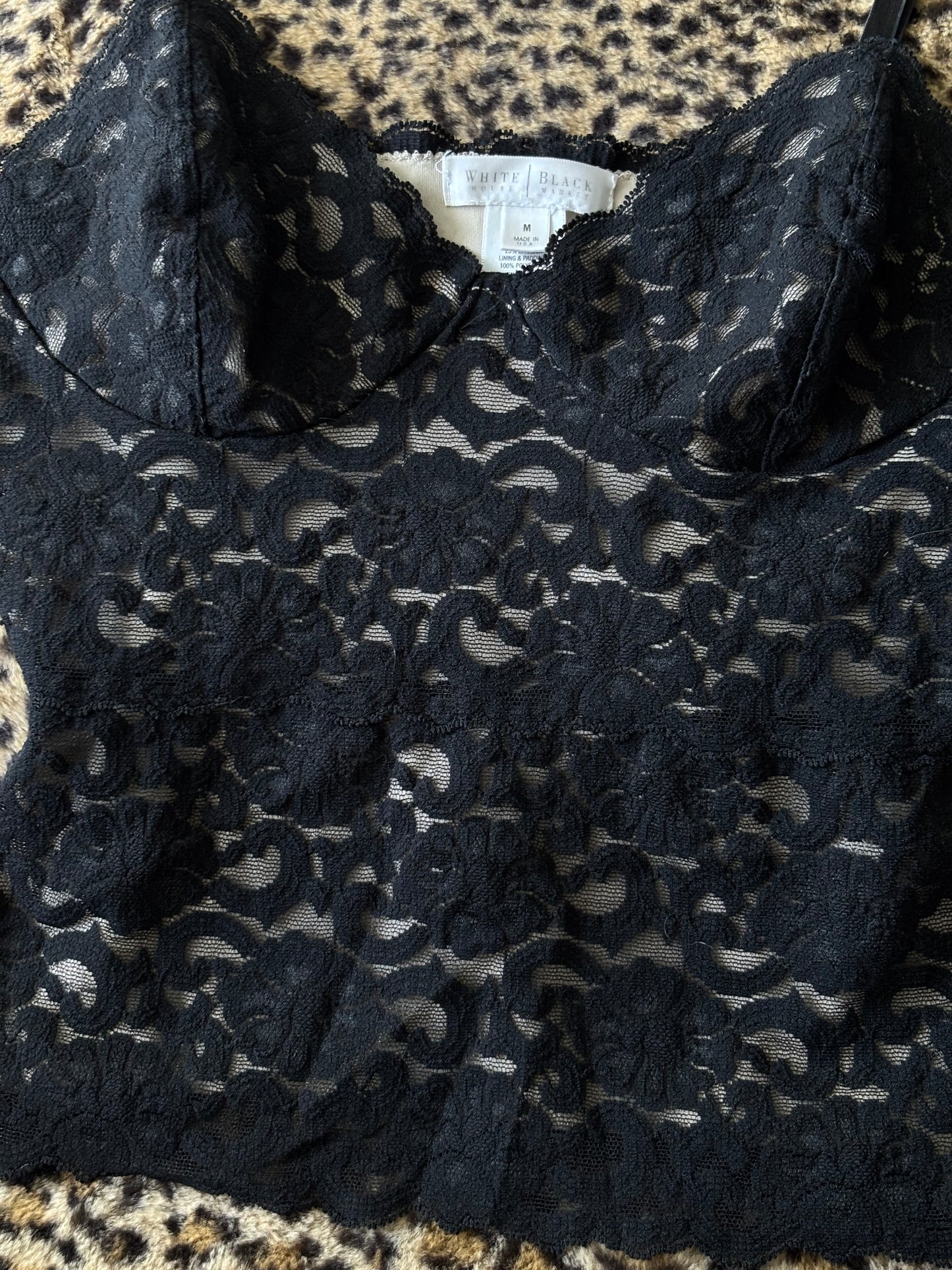 WHBM 00's Lace Top | Size M