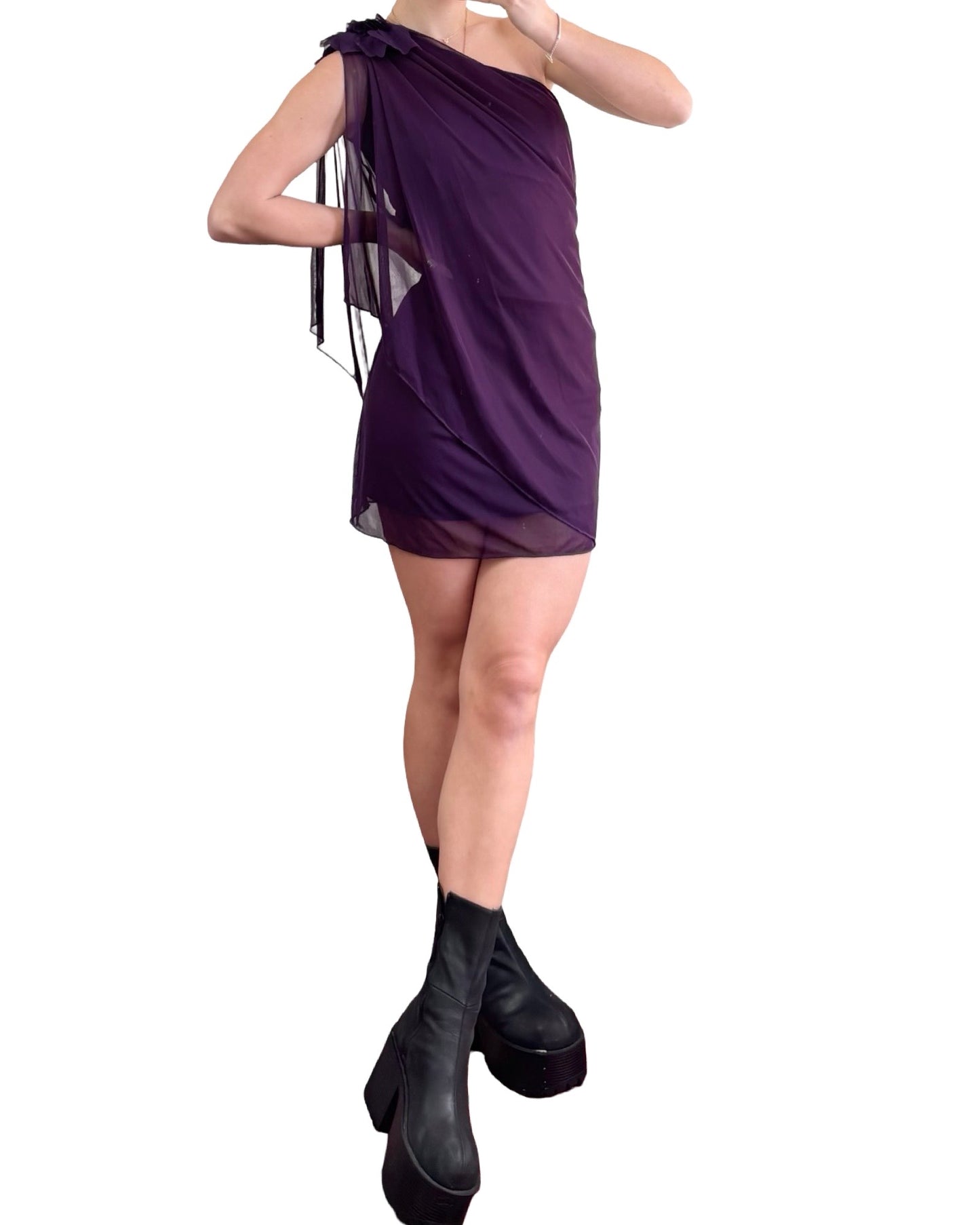 New Bell 00's Mesh Mini Dress | Size S