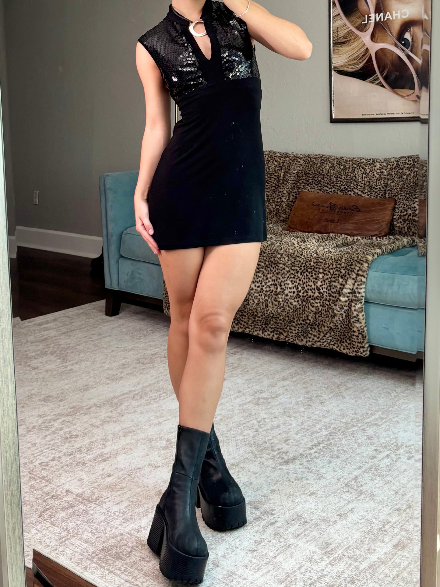 Xxi 00's Tie Back Dress | Size XS