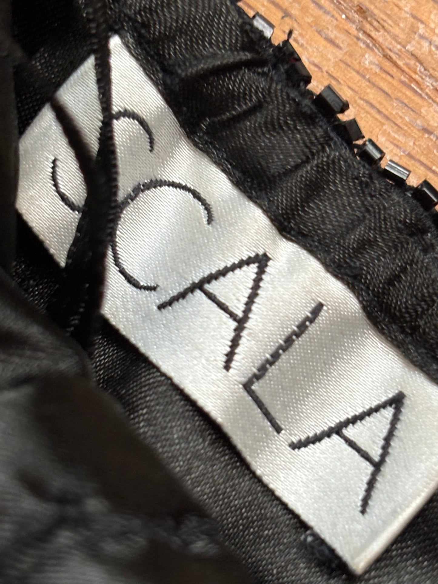 Scala 90's Silk Beaded Gown | Size S