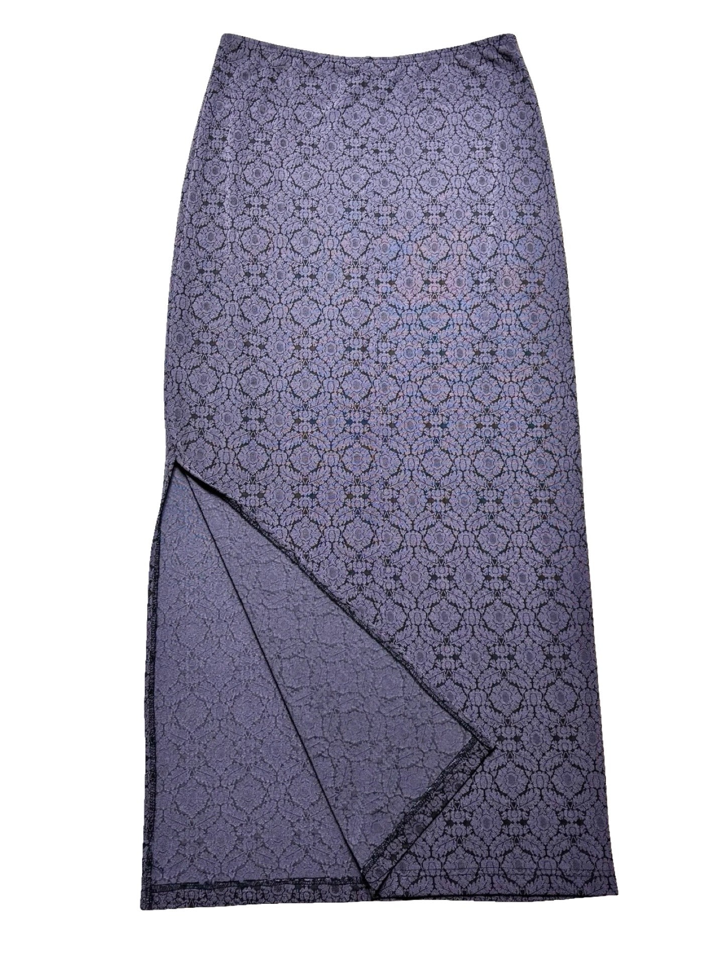 Purple 90’s Slinky Skirt | Size 28” waist
