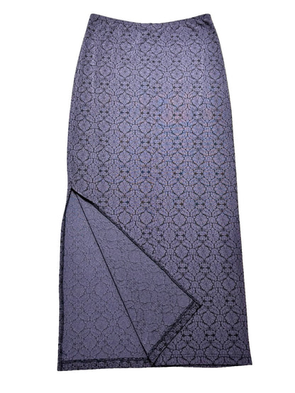 Purple 90’s Slinky Skirt | Size 28” waist