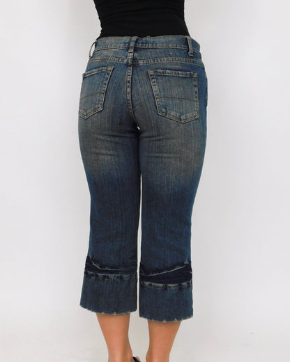 Y2K Denim Capris | Size 4