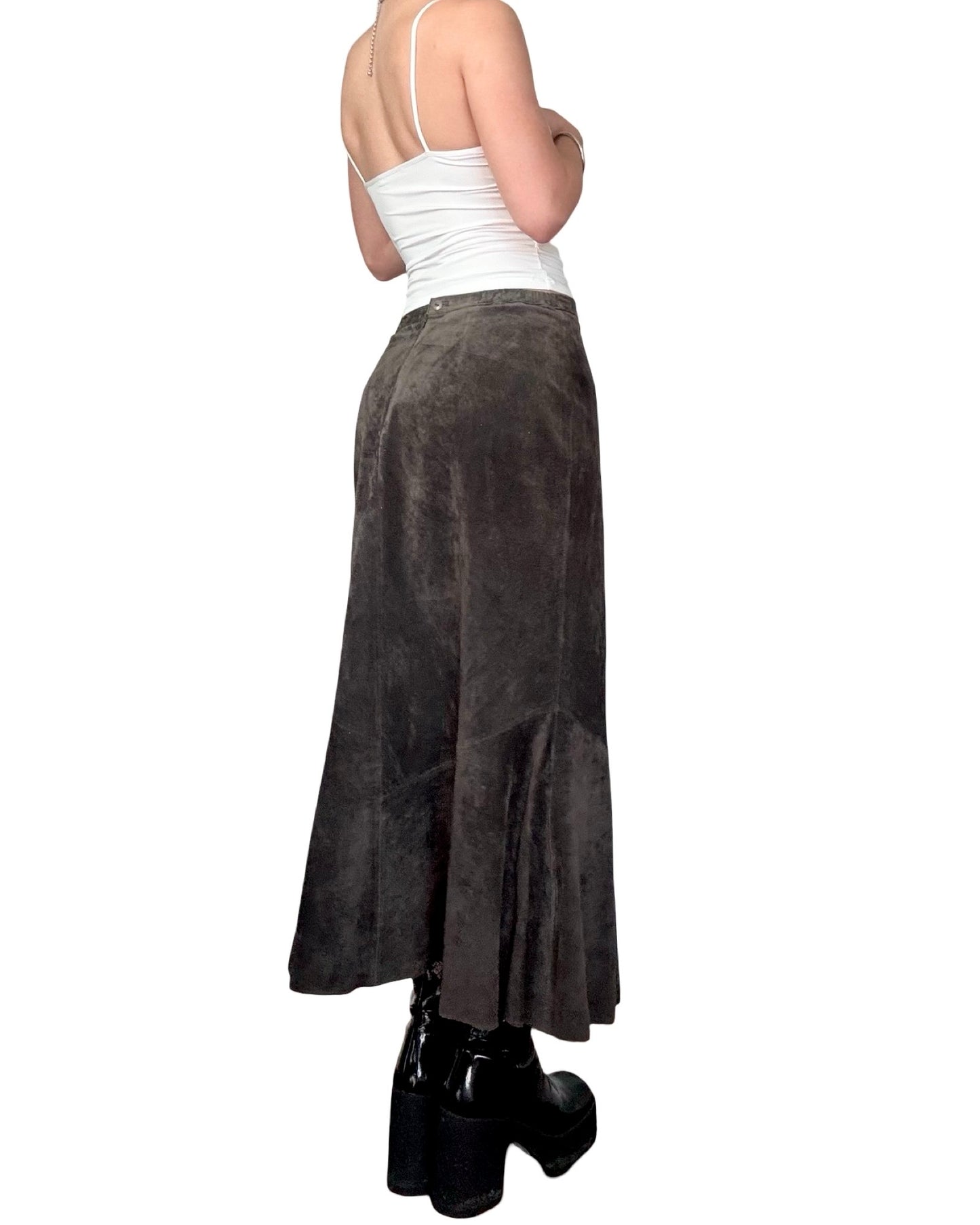 Chico's 00's Leather Skirt | 26" Waist