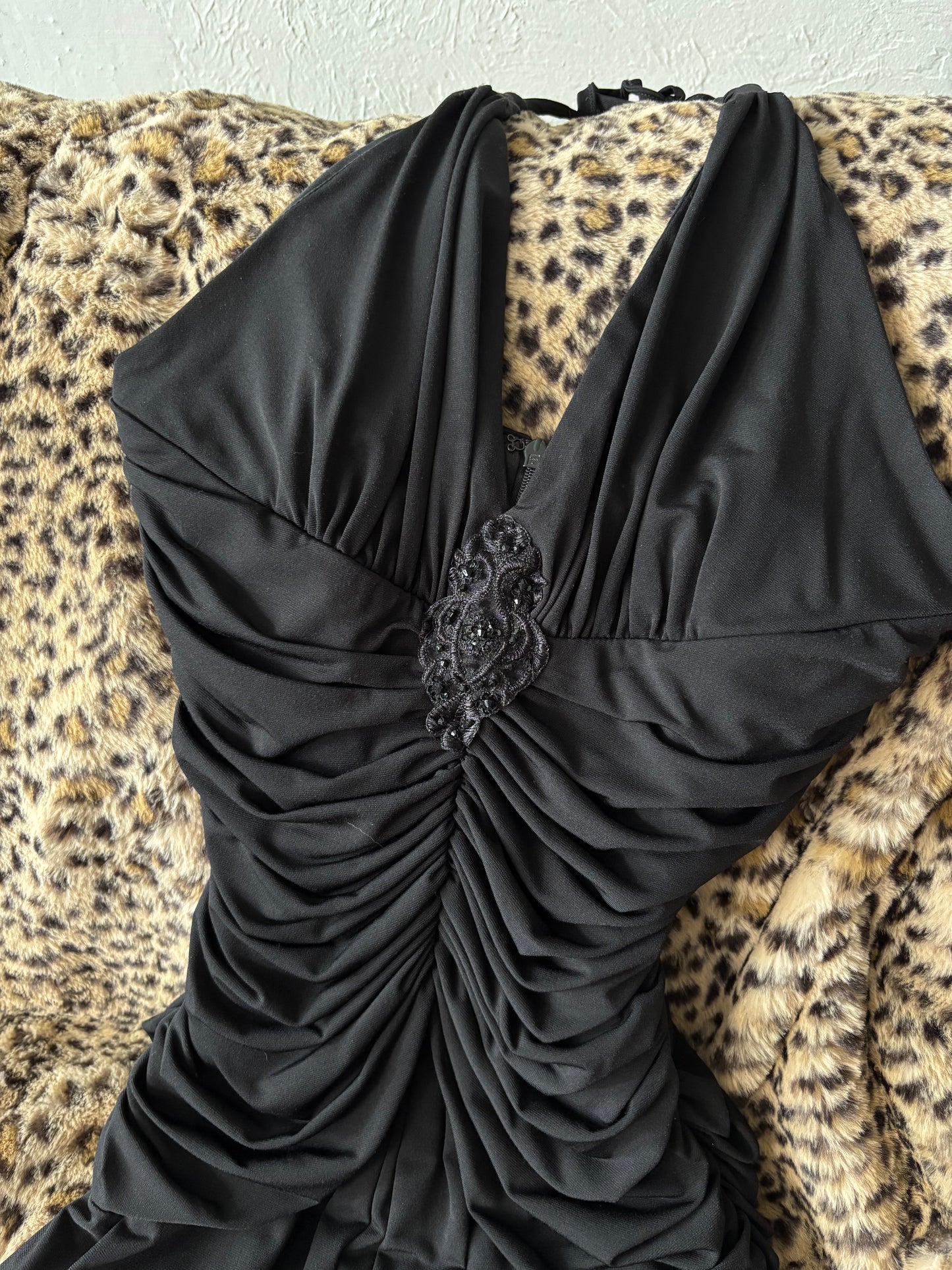 Scott McClintock 90's Ruched Gown | Size 6