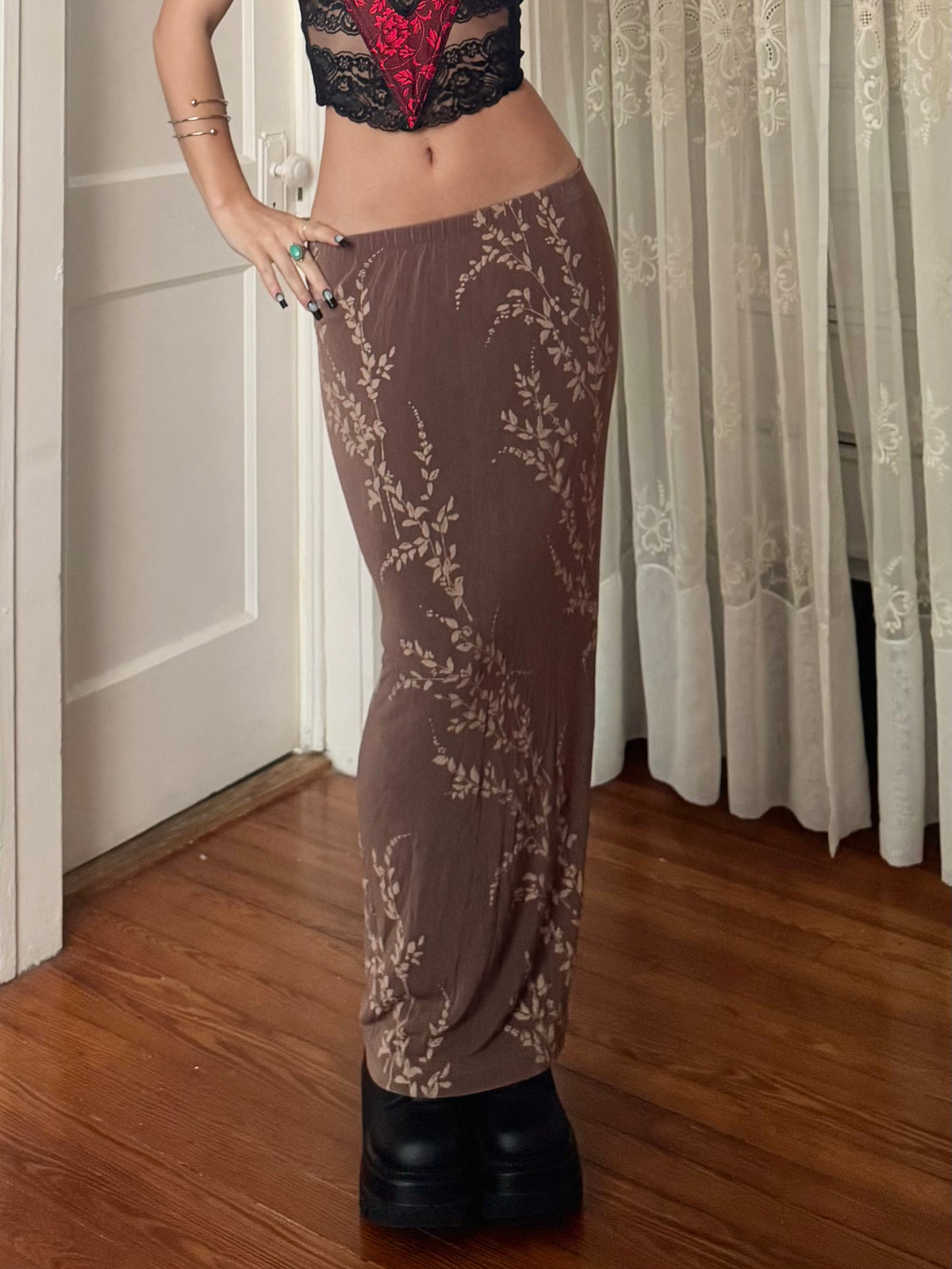 90's Slinky Skirt | Size 29" Waist