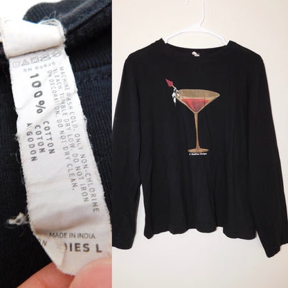 90’s Cocktail Long Sleeve | Size L