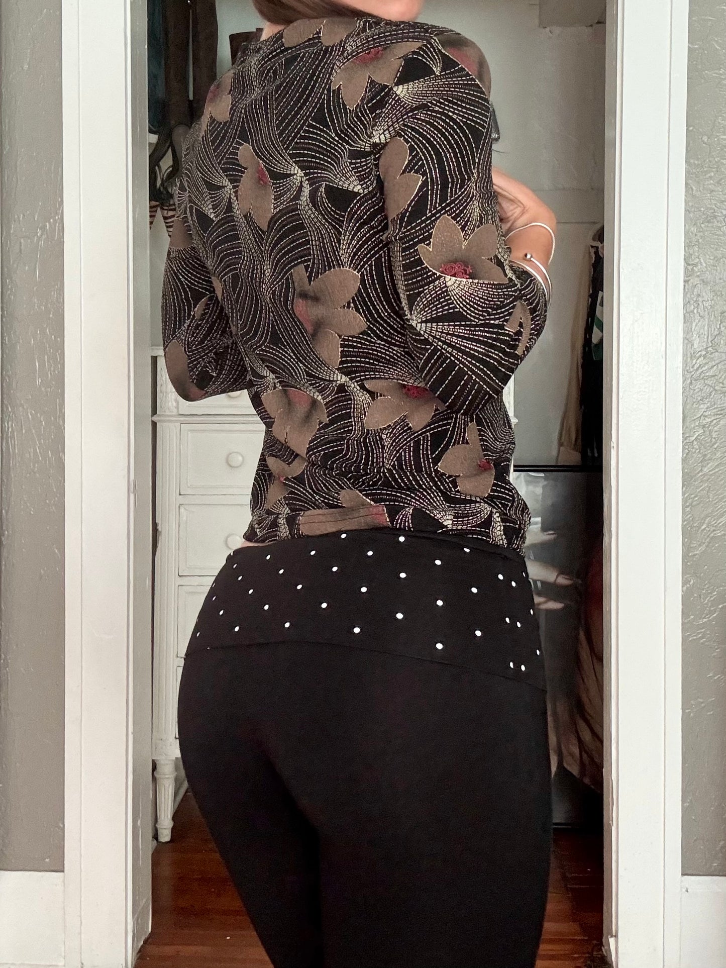 Printed 90's Top | Size S