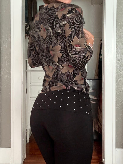 Printed 90's Top | Size S