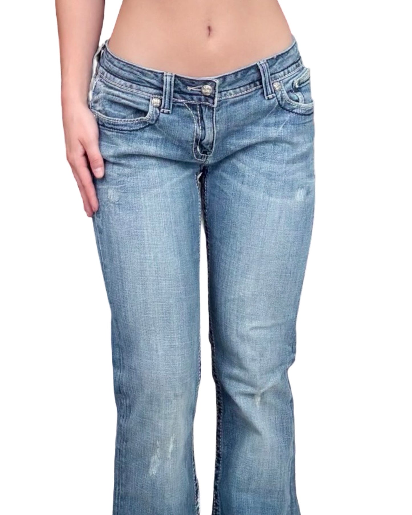 Miss Me 00's Low Rise Jeans | Size 30" Waist
