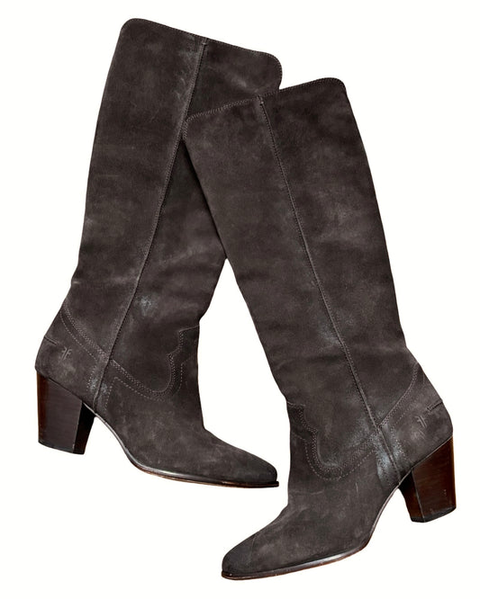 Frye Brown Suede Boot | Size 9.5
