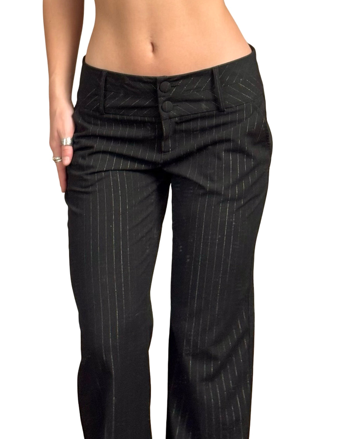 Candies 00's Pinstripe Pants | Size 30" Waist