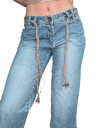 Faded Glory 00's Belted Jean | Size 30" Waist