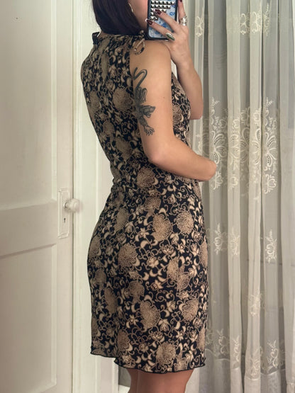 90's Floral Dress | Size M