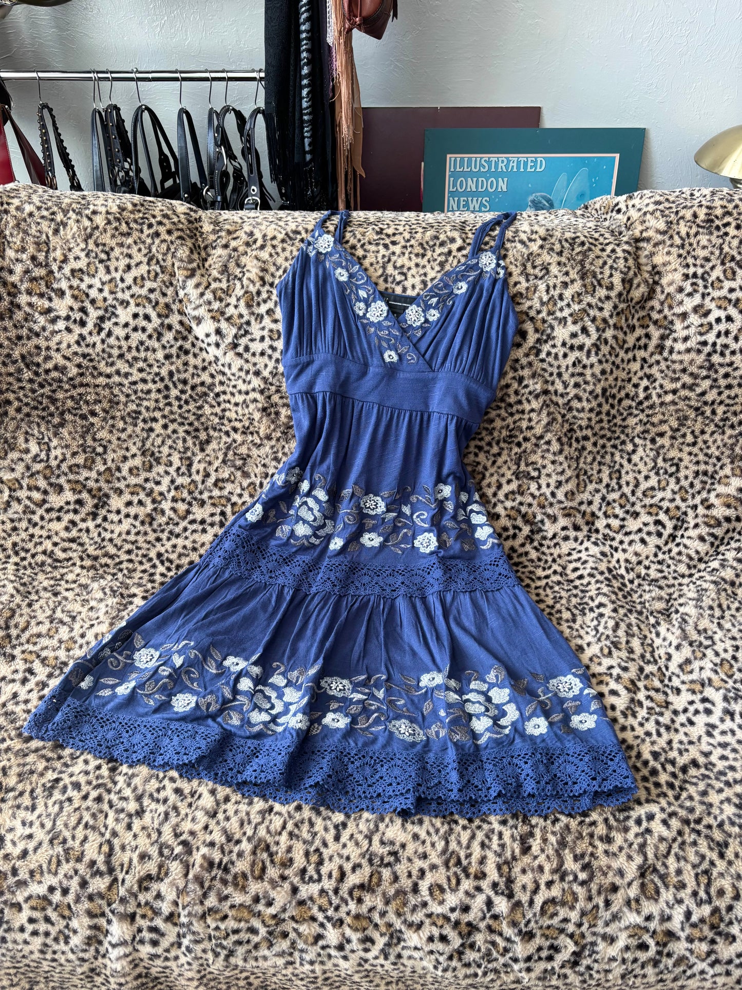 I.N.C 00's Embroidered Dress | Size S