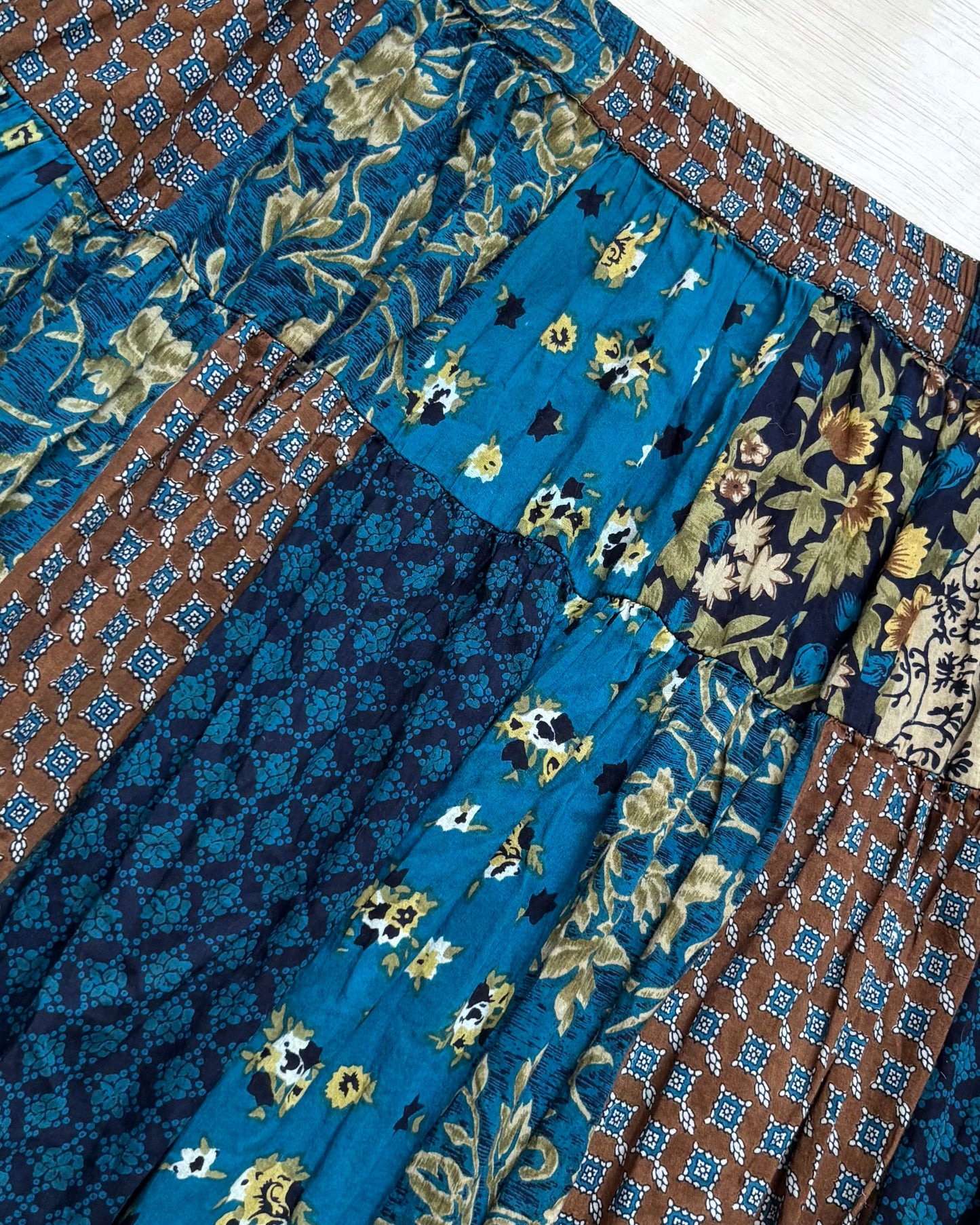 Cleo Patchwork Maxi | Size 31” waist